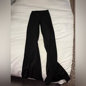 Vitality split hem flare leggings